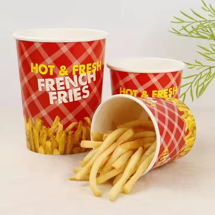 French_fries_cup007 Disposable Container Chips French Fries Cups - Image 1